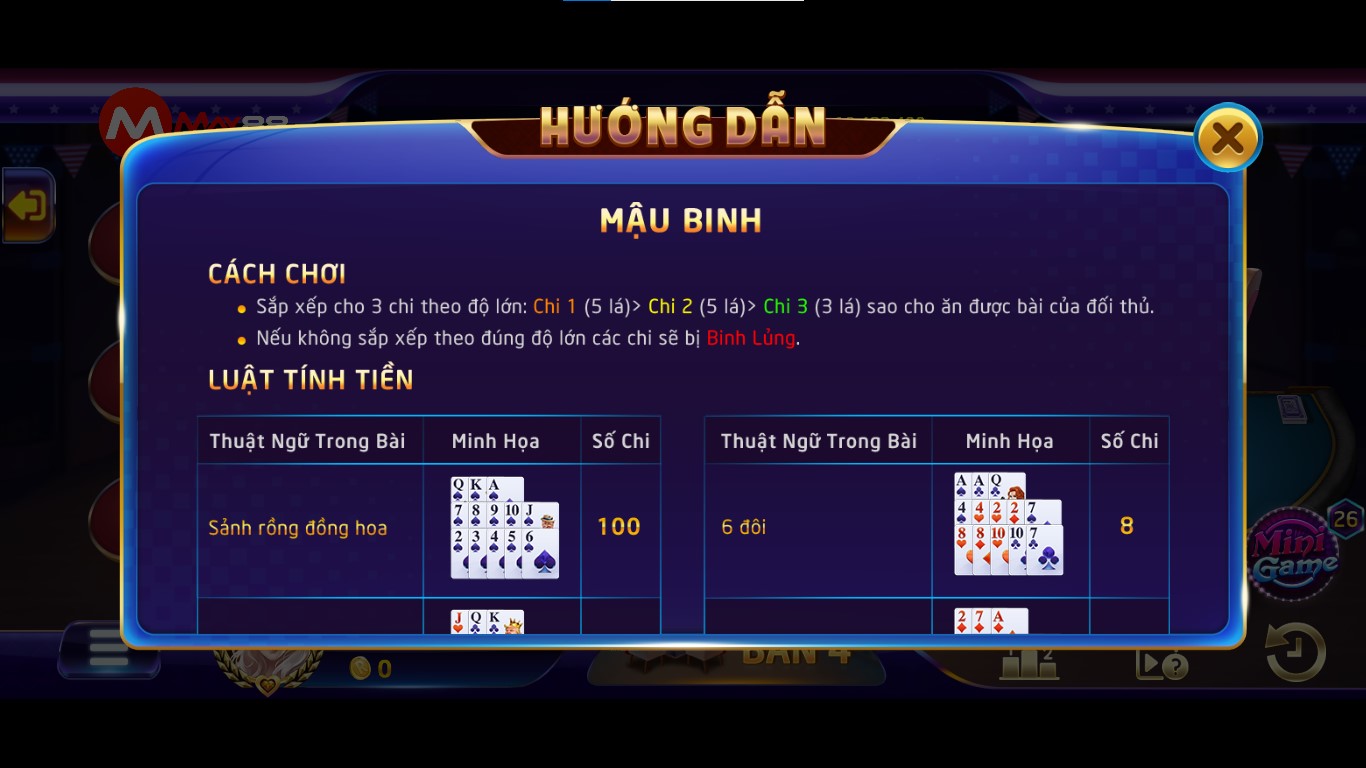 game bai doi thuong Mậu Binh SV88